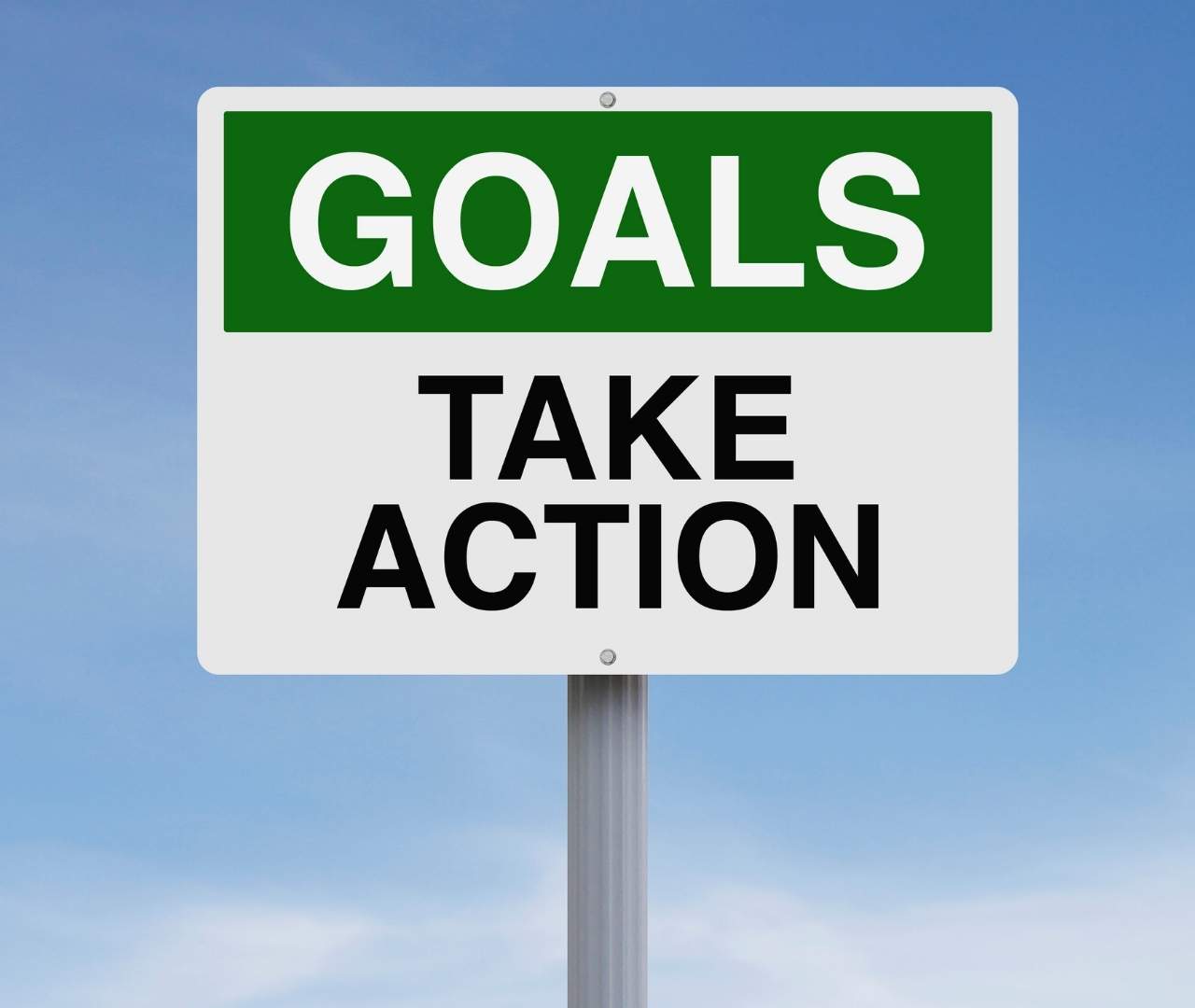 take actions to your goals