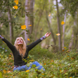 happy woman