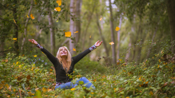 happy woman